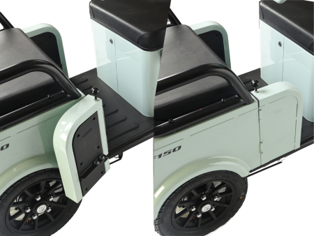 Электротрицикл Wanshida LC-F150 60V 1000Вт серый