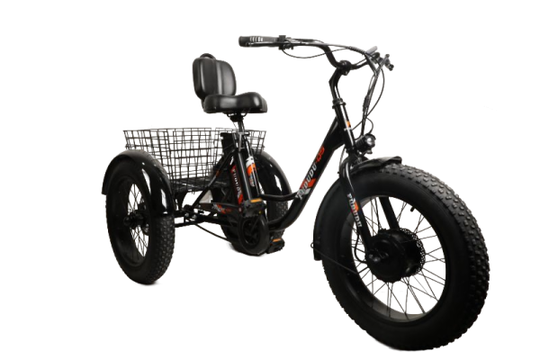 Электровелосипед трехколесный фэтбайк Fududu Q5 48V15Ah