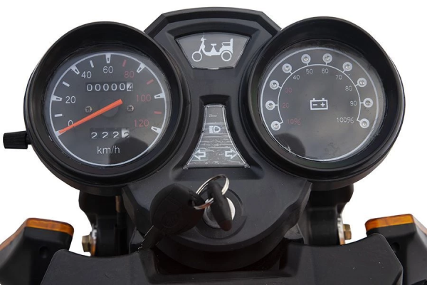 Грузовой электротрицикл Rutrike D4 КАБИНА 1800 60V1500W синий