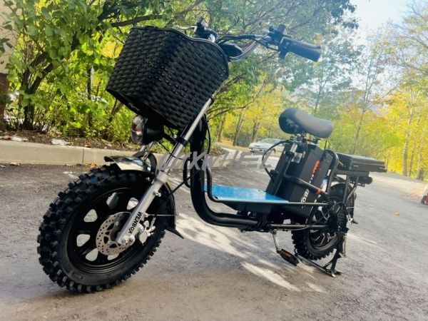 Электровелосипед колхозник Wenbox Monster Снег PRO