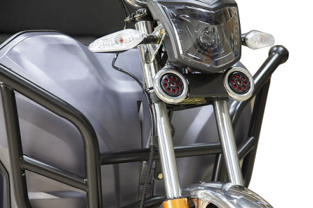 Грузовой электротрицикл Rutrike Дукат 1500 60V1000W синий