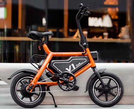Электровелосипед Xiaomi HIMO V1 Plus Electric Bicycle Белый