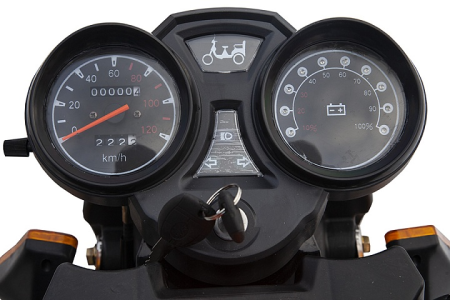 Грузовой электротрицикл Rutrike D4 1800 60V1200W синий