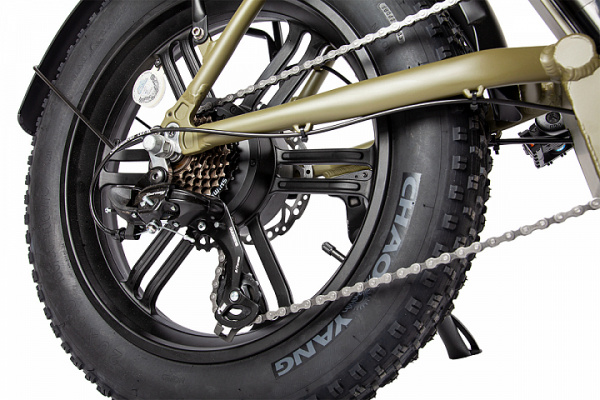 Электровелосипед INTRO Ralf 1000 хаки