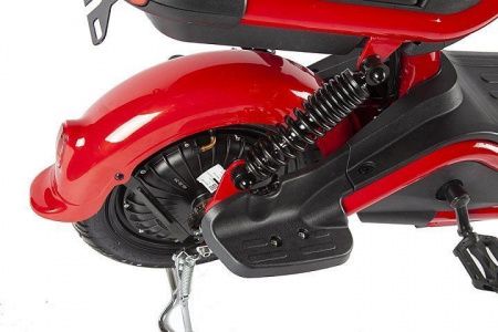 Электроскутер INTRO BUMP черно-оранжевый