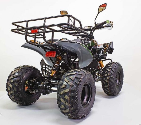 Квадроцикл GreenCamel Atakama T500 (60V 1500W R8 Дифференциал) черный паук
