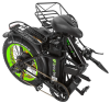 Электровелосипед SYCCYBA H1 (F10) DUAL 20AH зеленый