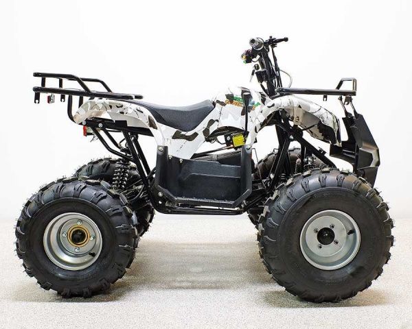 Квадроцикл GreenCamel Atakama T240 (48V 1000W R8 Дифференциал) пониженная, белый камуфляж