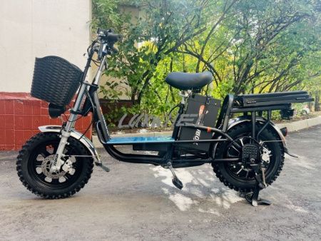 Электровелосипед колхозник Wenbox Monster Снег PRO