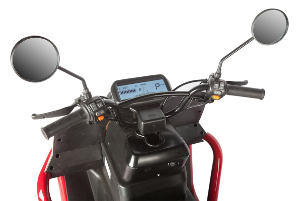 Электротрицикл Wanshida DOUHAO 60V 800Вт черно-серый