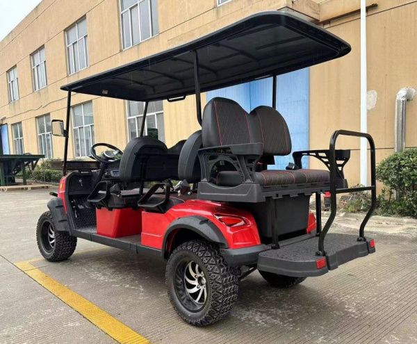 Гольфкар GreenCamel Linhai A42L 84Ah/48V (4+2, 4kW AC, R14 литые) LUX lifted