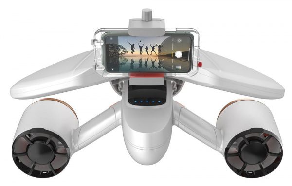 Электрический подводный скутер Sublue Mix Pro 122 Wh White Gold