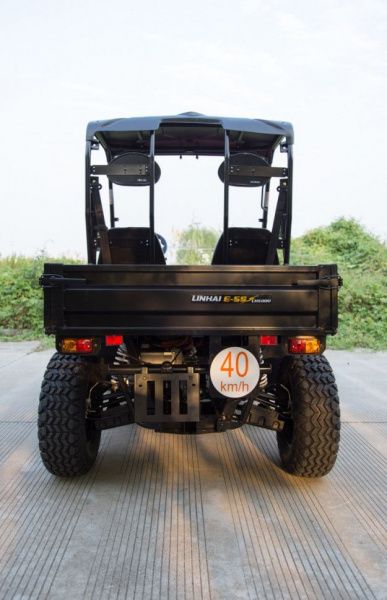 UTV GreenCamel Linhai LH50DU 84Ah (4kW AC, R12 литые) LUX белый