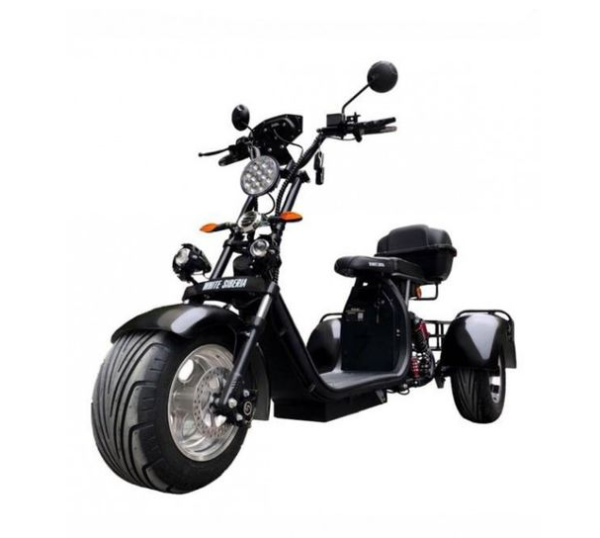 Электроскутер WHITE SIBERIA Pro Trike Трицикл 2000W