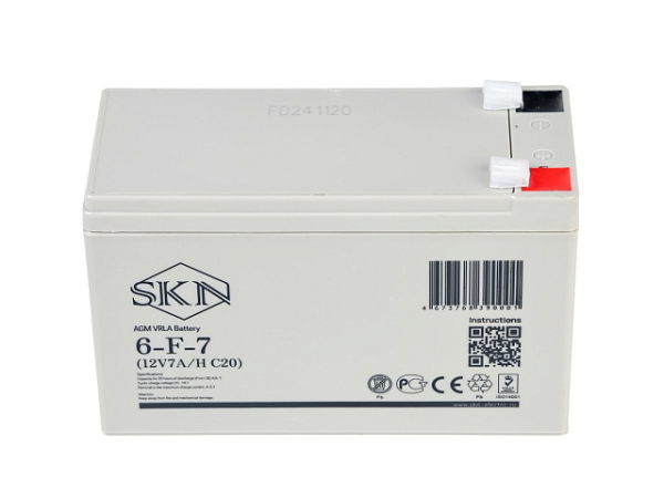 Аккумулятор для ИБП SKN 6-F-7 (12V7Ah C20)