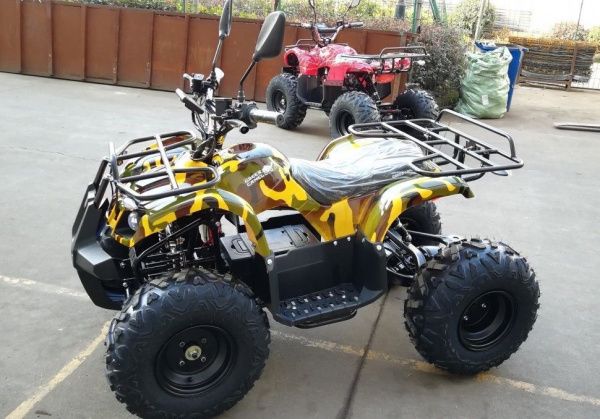 Квадроцикл GreenCamel Atakama T320 (48V 1000W R8 Дифференциал) армейский желтый