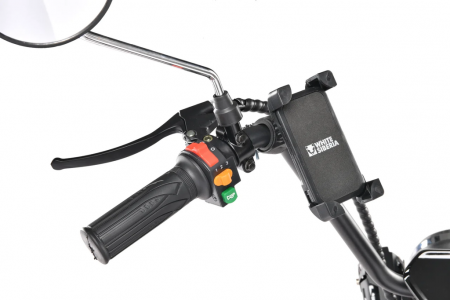 Электроскутер WHITE SIBERIA MINI R 2 1200W Черный