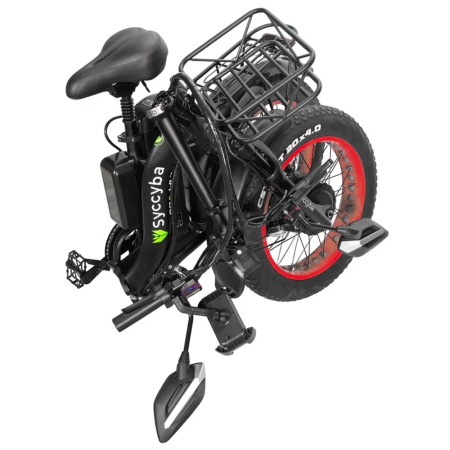Электровелосипед Syccyba H2 DUAL красный