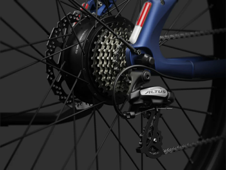 Электровелосипед MOKWHEEL Tarmac синий