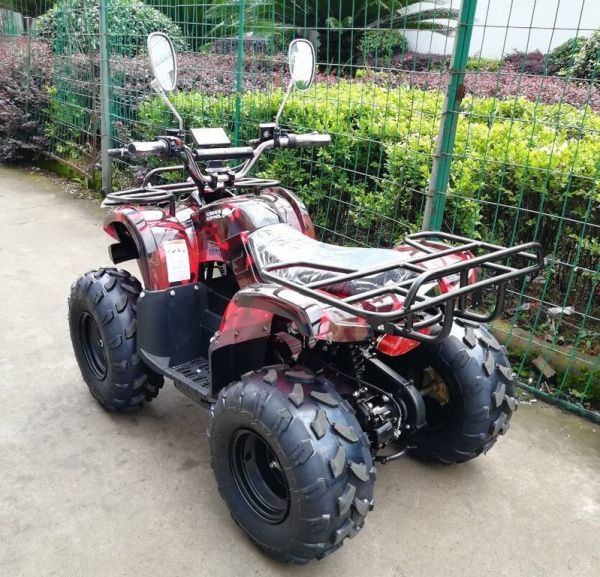 Квадроцикл GreenCamel Атакама T120 (48V 800W R8 Цепной привод) Армейский-красный