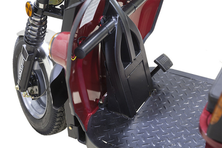 Грузовой электротрицикл Rutrike D4 1800 60V1500W черный